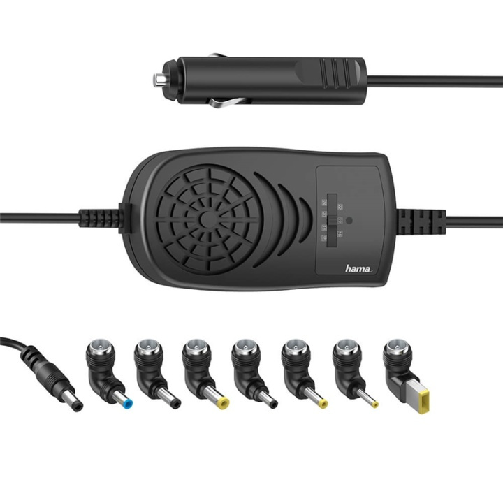 Hama Nätdel Notebook Universal 12-16V 15-24V/120W 8x Adapter i gruppen COMPUTERTILBEHØR / Bærbare computere og tilbehør / Oplader / Bilopladere hos TP E-commerce Nordic AB (38-91865)