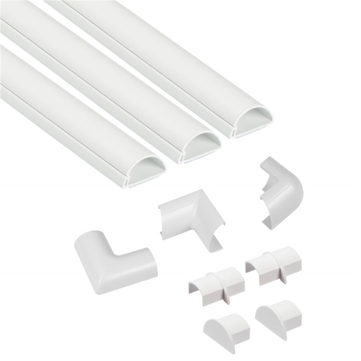 D-LINE Kabelkanal Kit 30x15mm 3x Kabelkanal/Tillbehör 1.0m i gruppen HJEMMEELEKTRONIK / Kabler og adaptere / Kabelhåndtering hos TP E-commerce Nordic AB (38-92067)