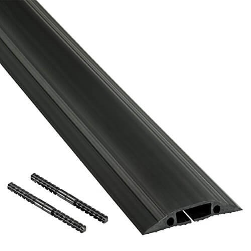D-LINE Kabelkanal Golv PVC Pro Svart 1.8m i gruppen HJEMMEELEKTRONIK / Kabler og adaptere / Kabelhåndtering hos TP E-commerce Nordic AB (38-92069)