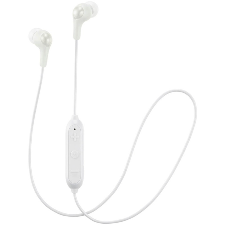 JVC Hovedtelefon In-Ear FX9BT Gumy Trådløs Hvid Mic i gruppen HJEMMEELEKTRONIK / Lyd & billede / Hovedtelefoner & Tilbehør / Hovedtelefoner hos TP E-commerce Nordic AB (38-92092)