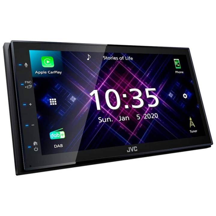 JVC Bilstereo FM/DAB+ KW-M565DBT i gruppen BIL / Bil lyd & multimedia / CD / DVD-afspiller hos TP E-commerce Nordic AB (38-92105)