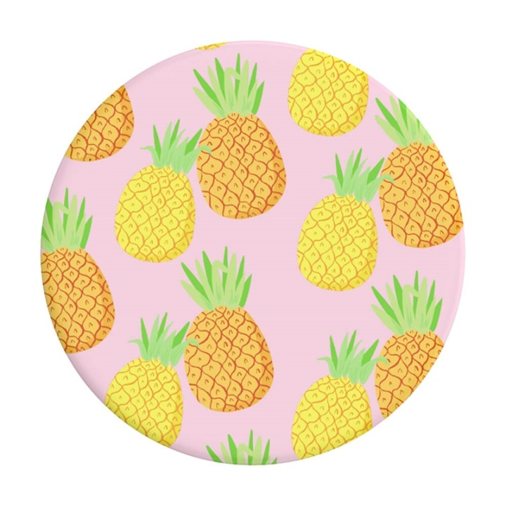 PopSockets Fineapple Aftageligt Greb m. Standerfunktion i gruppen SMARTPHONES & TABLETS / Øvrigt tilbehør / Popsockets hos TP E-commerce Nordic AB (38-92122)