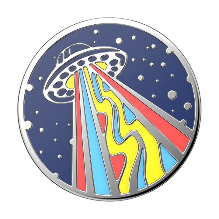 PopSockets PopGrip PREMIUM Enamel Outta This World Navy i gruppen SMARTPHONES & TABLETS / Øvrigt tilbehør / Popsockets hos TP E-commerce Nordic AB (38-92134)