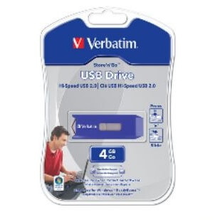 Verbatim USB Minne \'N\'Go 4GB Hi-Speed Store i gruppen HJEMMEELEKTRONIK / Lagringsmedier / USB-flash drev / USB 2.0 hos TP E-commerce Nordic AB (38-92296)