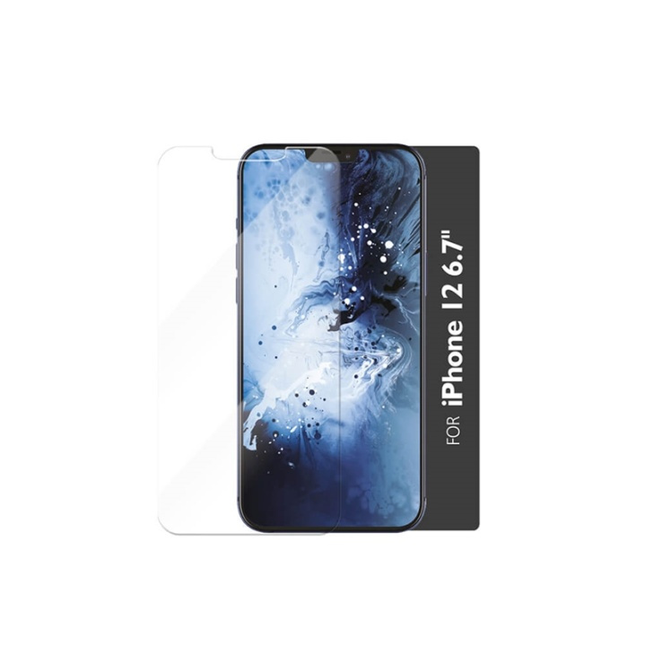 GEAR Hærdet Glas 2.5D Full Cover Klar iPhone 12 Pro Max Incl. Monteringsramme i gruppen SMARTPHONES & TABLETS / Mobil Beskyttelse / Apple / iPhone 12 Pro / Skærmbeskyttelse hos TP E-commerce Nordic AB (38-92418)