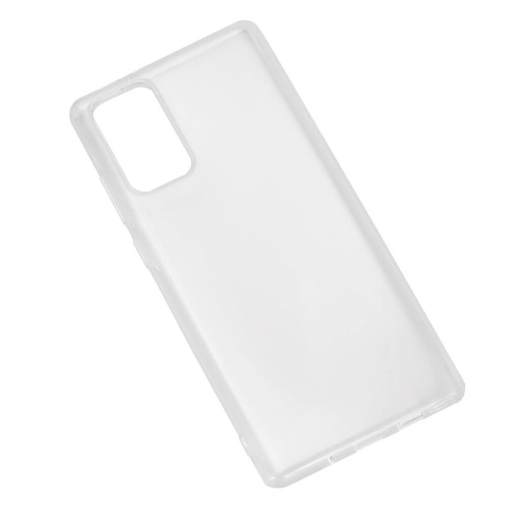 GEAR Mobilcover TPU Transparent - Samsung Note 20 5G i gruppen SMARTPHONES & TABLETS / Mobil Beskyttelse / Samsung hos TP E-commerce Nordic AB (38-92424)