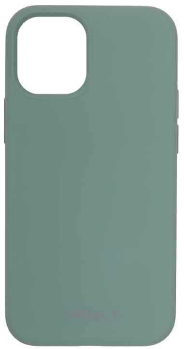 ONSALA Mobilcover Silikone Pine Green - iPhone 12 Mini i gruppen SMARTPHONES & TABLETS / Mobil Beskyttelse / Apple / iPhone 12 Mini / Cover hos TP E-commerce Nordic AB (38-92445)