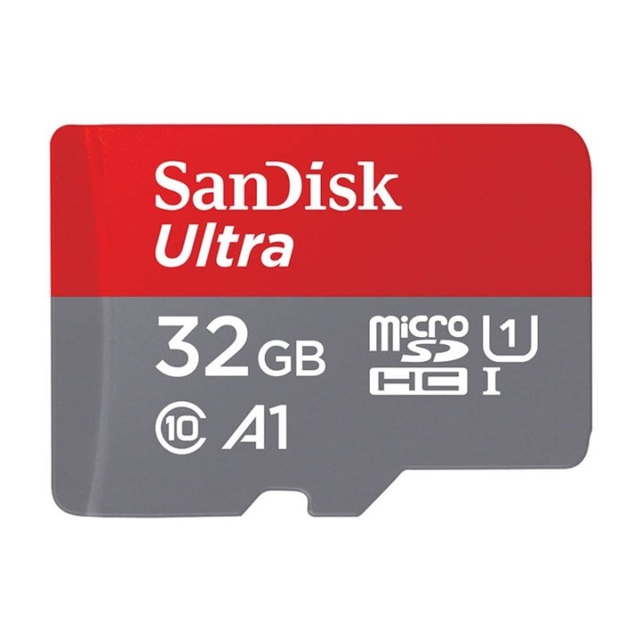 SANDISK MicroSDHC Foto Ultra 32GB 120MB/s UHS-I Adapt i gruppen HJEMMEELEKTRONIK / Lagringsmedier / Hukommelseskort / MicroSD/HC/XC hos TP E-commerce Nordic AB (38-92505)