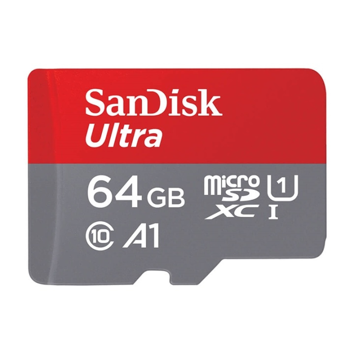 SANDISK MicroSDXC Foto Ultra 64GB 120MB/s UHS-I Adap i gruppen HJEMMEELEKTRONIK / Lagringsmedier / Hukommelseskort / MicroSD/HC/XC hos TP E-commerce Nordic AB (38-92506)