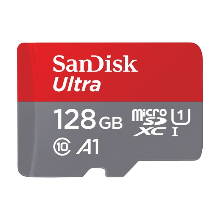 SANDISK MicroSDXC Foto Ultra 128GB 120MB/s UHS-I Adap i gruppen HJEMMEELEKTRONIK / Lagringsmedier / Hukommelseskort / MicroSD/HC/XC hos TP E-commerce Nordic AB (38-92507)