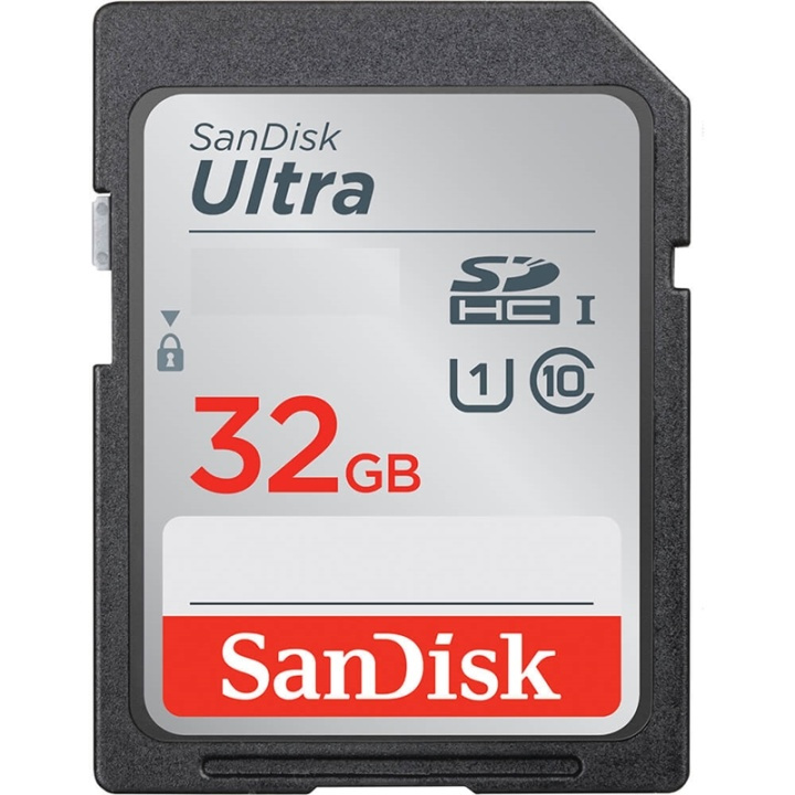 SANDISK SDHC Ultra 32GB 120MB/s i gruppen HJEMMEELEKTRONIK / Lagringsmedier / Hukommelseskort / SD/SDHC/SDXC hos TP E-commerce Nordic AB (38-92508)