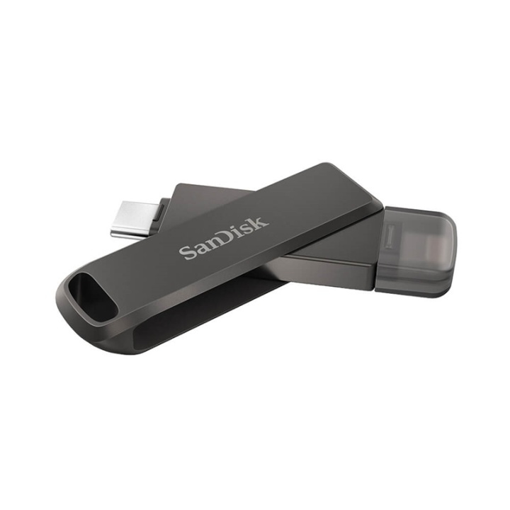 SanDisk USB-C/Lightning iXpand Luxe 64GB i gruppen HJEMMEELEKTRONIK / Lagringsmedier / USB-flash drev / Type C hos TP E-commerce Nordic AB (38-92521)