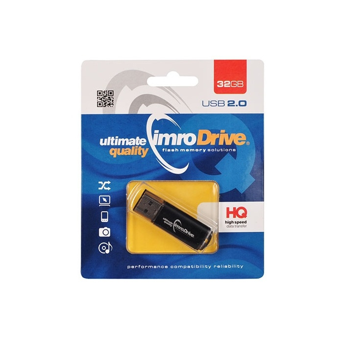 IMRO Pendrive BLACK 32GB i gruppen HJEMMEELEKTRONIK / Lagringsmedier / USB-flash drev / USB 2.0 hos TP E-commerce Nordic AB (38-92600)