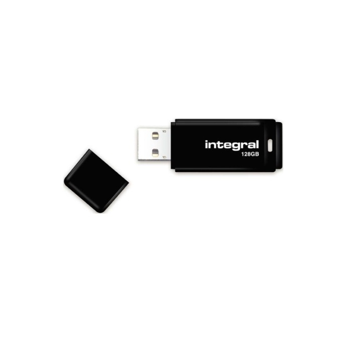 Integral Pendrive Black (128GB | USB 2.0) black i gruppen HJEMMEELEKTRONIK / Lagringsmedier / USB-flash drev / USB 2.0 hos TP E-commerce Nordic AB (38-92608)