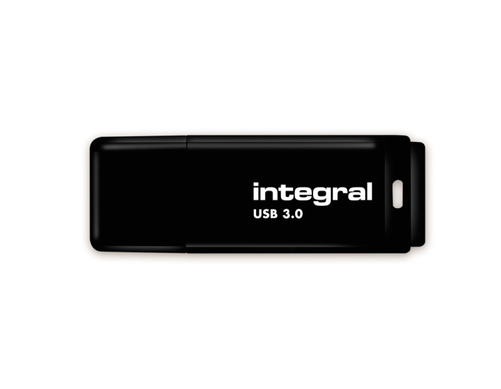 INTEGRAL Pendrive BLACK (128GB | USB 3.0) i gruppen HJEMMEELEKTRONIK / Lagringsmedier / USB-flash drev / USB 3.0 hos TP E-commerce Nordic AB (38-92609)