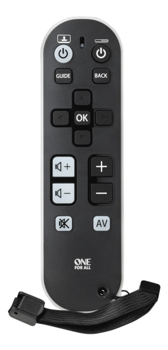 One For All URC 6810 Universal Remote Control Zapper, TV i gruppen HJEMMEELEKTRONIK / Lyd & billede / Tv og tilbehør / Fjernbetjeninger hos TP E-commerce Nordic AB (38-92826)
