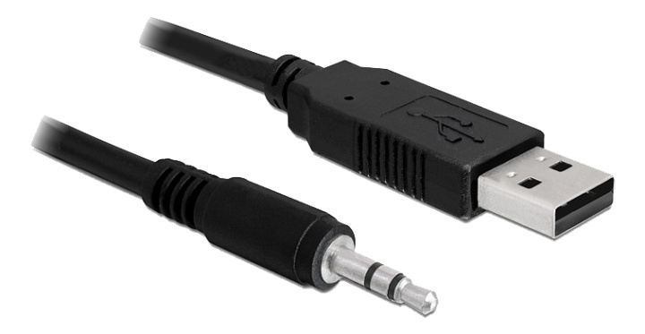 Delock Konverter USB 2.0 Typ-A Stecker zu Seriell TTL 3,5 mm 3 Pin Kli i gruppen HJEMMEELEKTRONIK / Kabler og adaptere / Audio Analog / Adaptere hos TP E-commerce Nordic AB (38-92990)