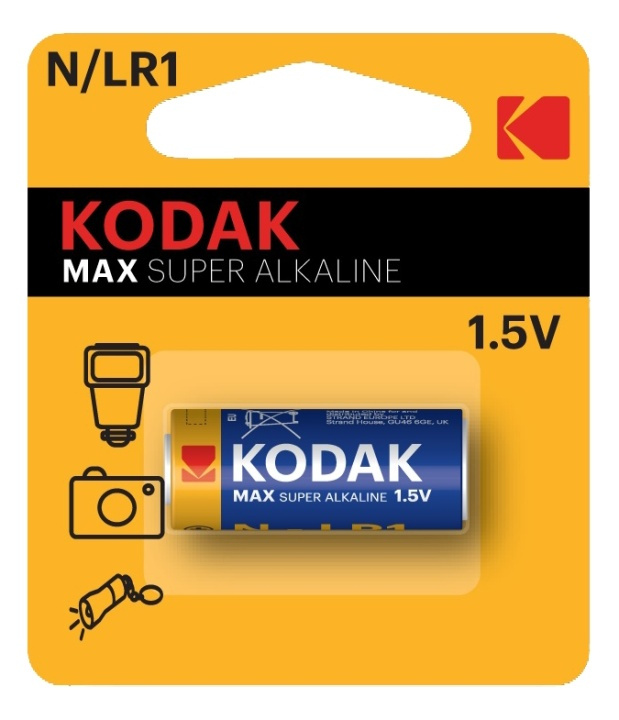 Kodak ULTRA alkaline N battery (1 pack) i gruppen HJEMMEELEKTRONIK / Foto og video / Kamera batterier hos TP E-commerce Nordic AB (38-93095)