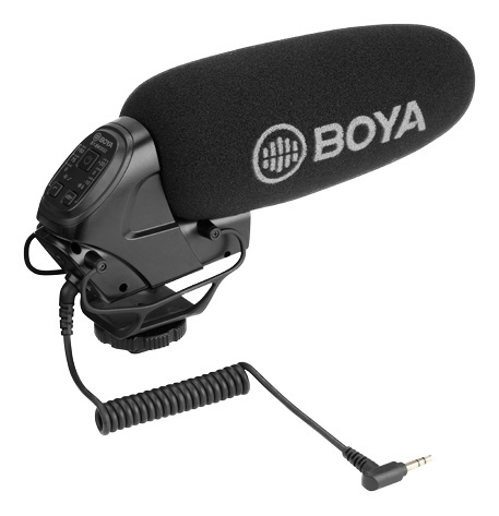 BOYA Super-cardioid Shotgun Microphone i gruppen HJEMMEELEKTRONIK / Lyd & billede / Håndholdte mikrofoner hos TP E-commerce Nordic AB (38-93100)