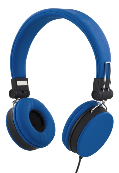 STREETZ headset for smartphone, microphone, 1-button, 1,5m, blue i gruppen HJEMMEELEKTRONIK / Lyd & billede / Hovedtelefoner & Tilbehør / Hovedtelefoner hos TP E-commerce Nordic AB (38-93337)