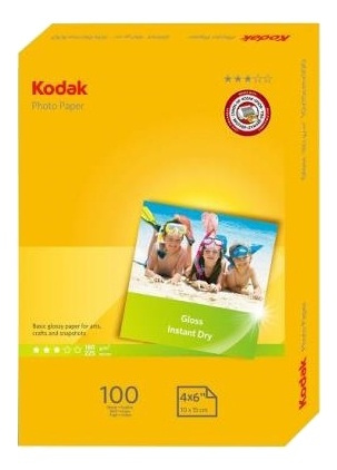 Kodak photo gloss A6 (4x6) paper 180gsm (100 pack) i gruppen HJEM, HUS & HAVE / Kontorartikler / Papir & Blokke hos TP E-commerce Nordic AB (38-93370)