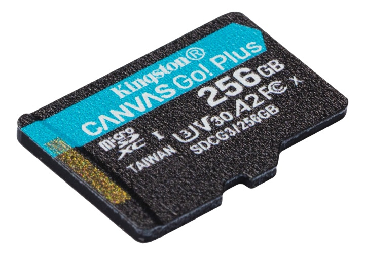 Kingston 256GB microSDXC Canvas Go Plus 170R A2 U3 V30 no Adapter i gruppen HJEMMEELEKTRONIK / Lagringsmedier / Hukommelseskort / MicroSD/HC/XC hos TP E-commerce Nordic AB (38-93406)