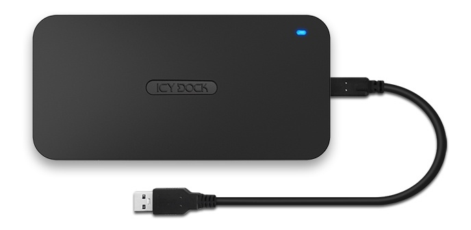 Portable M.2 SATA SSD to USB 3.2 Gen 1 (5Gbps) External Enclosure i gruppen COMPUTERTILBEHØR / Computerkomponenter / Harddiske / Adaptere og tilbehør hos TP E-commerce Nordic AB (38-93450)