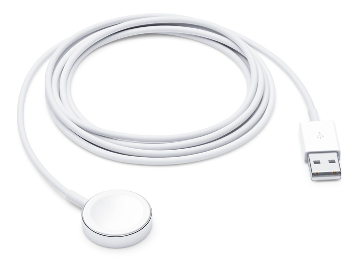 Apple Watch magnetic charging cable, 2 m i gruppen SMARTPHONES & TABLETS / Træning, hjem og fritid / Apple Watch & Tilbehør / Tilbehør hos TP E-commerce Nordic AB (38-93480)