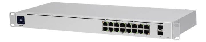 UniFi 16Port Gigabit Switch with PoE and SFP i gruppen COMPUTERTILBEHØR / Kabler og adaptere / HDMI / VGA / DVI switche hos TP E-commerce Nordic AB (38-93638)