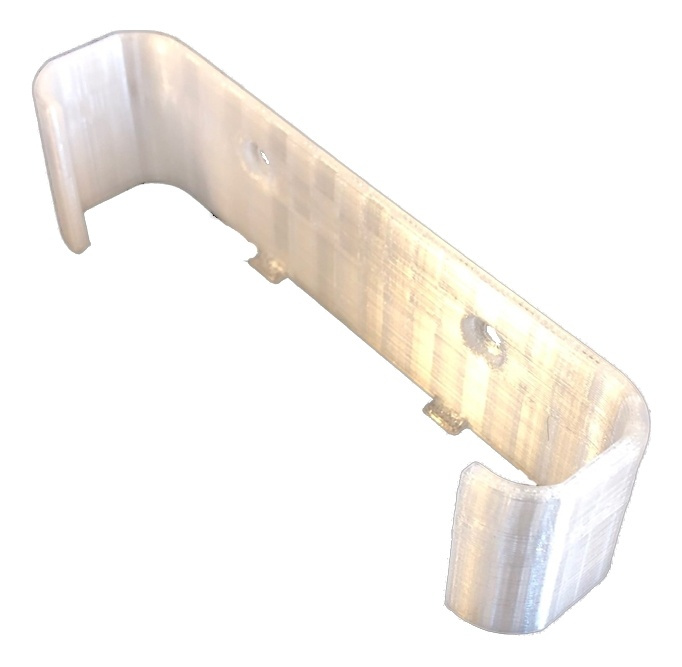 Winther UniFi Switch Flex Mini series wall-mount 3D printed clear plas i gruppen COMPUTERTILBEHØR / Netværk / Switches hos TP E-commerce Nordic AB (38-93689)