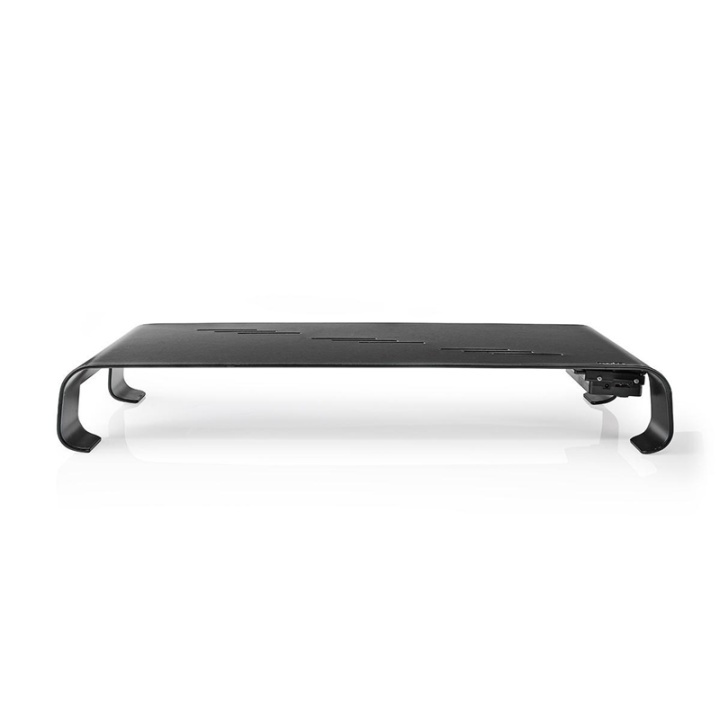 Nedis Monitor Stand | Ergonomisk: Yes | Maksimal bæreevne: 18 kg | Universal | USB-hub | Justérbar højde: Nej i gruppen COMPUTERTILBEHØR / Computer Tilbehør / Andet hos TP E-commerce Nordic AB (38-93804)