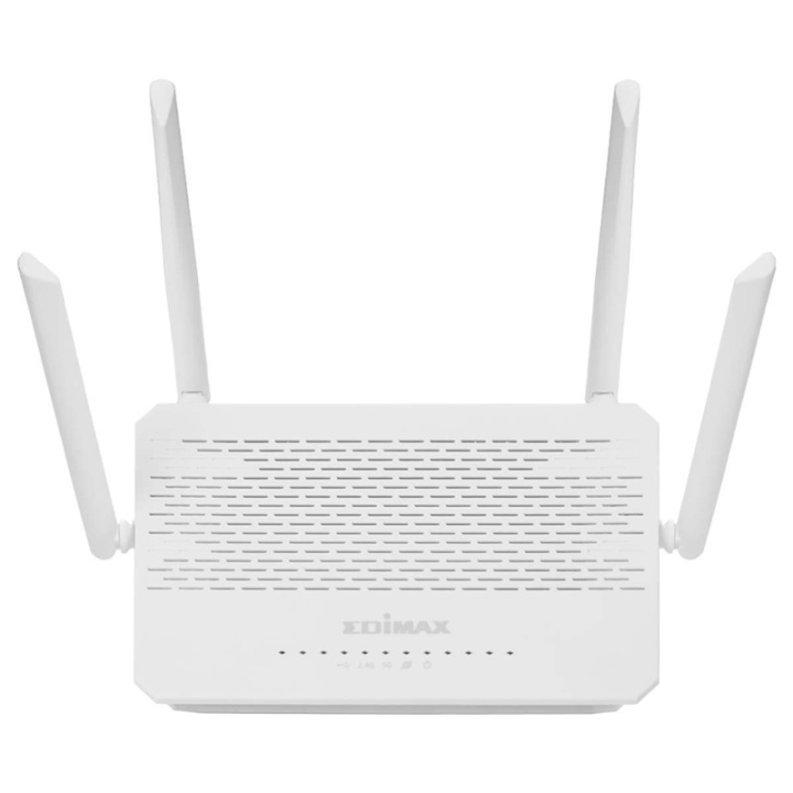 Edimax Trådløs Router AC1200 2.4/5 GHz (Dual Band) Gigabit Hvid i gruppen COMPUTERTILBEHØR / Netværk / Routere hos TP E-commerce Nordic AB (38-93836)