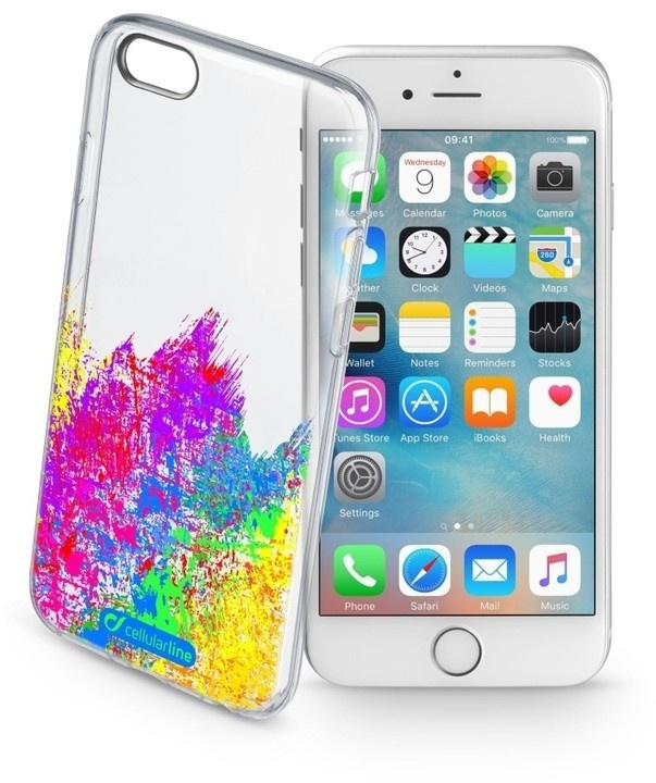CellularLine Art, TPU-etui til iPhone 6/6S i gruppen SMARTPHONES & TABLETS / Mobil Beskyttelse / Apple / iPhone 6/6S / Cover hos TP E-commerce Nordic AB (38-94002)