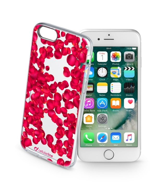 CellularLine Roses, TPU til iPhone 6/6S i gruppen SMARTPHONES & TABLETS / Mobil Beskyttelse / Apple / iPhone 6/6S / Cover hos TP E-commerce Nordic AB (38-94004)