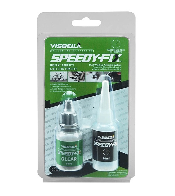 Visbella Speedy Fix - Hurtig fiksering af de fleste materialer - Gennemsigtig i gruppen SPORT, FRITID & HOBBY / Hobby / Plastik modeller / Lim hos TP E-commerce Nordic AB (38-94068)