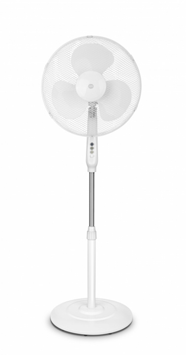 Gulvventilator, 40 cm, lavt støjniveau, 3 hastigheder, rund fod i gruppen HJEM, HUS & HAVE / Ventilator & Klima apparater / Gulventilatorer hos TP E-commerce Nordic AB (38-94082)