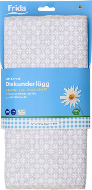Frida Diskunderlägg i mikrofiber för effektiv torkning i gruppen HJEM, HUS & HAVE / Rengøringsmidler / Øvrigt rengørings tilbehør hos TP E-commerce Nordic AB (38-94289)