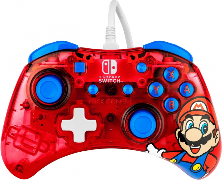 Super Mario Handkontroll, Nintendo Switch i gruppen HJEMMEELEKTRONIK / Spilkonsoller og tilbehør / Nintendo Switch / Tilbehør hos TP E-commerce Nordic AB (38-94325)