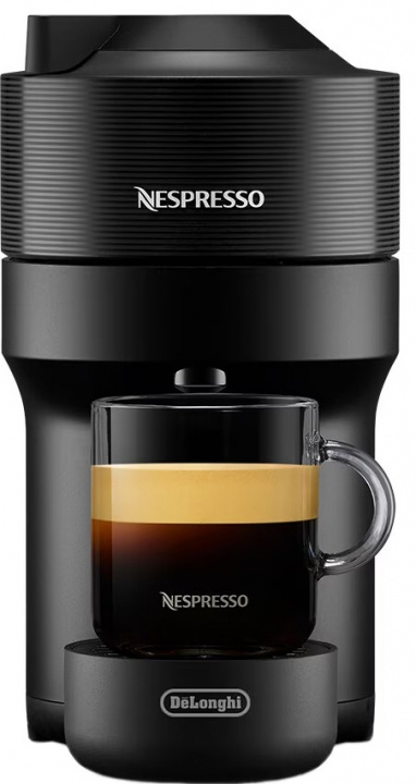 Nespresso Vertuo Pop Kaffemaskin av DeLonghi, Svart i gruppen HJEM, HUS & HAVE / Husholdningsapparater / Kaffe og espresso / Espressomaskiner hos TP E-commerce Nordic AB (38-94477)