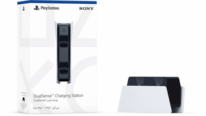 Sony DualSense Charging Station (Official) (PS5) i gruppen HJEMMEELEKTRONIK / Spilkonsoller og tilbehør / Sony PlayStation 5 hos TP E-commerce Nordic AB (38-94493)
