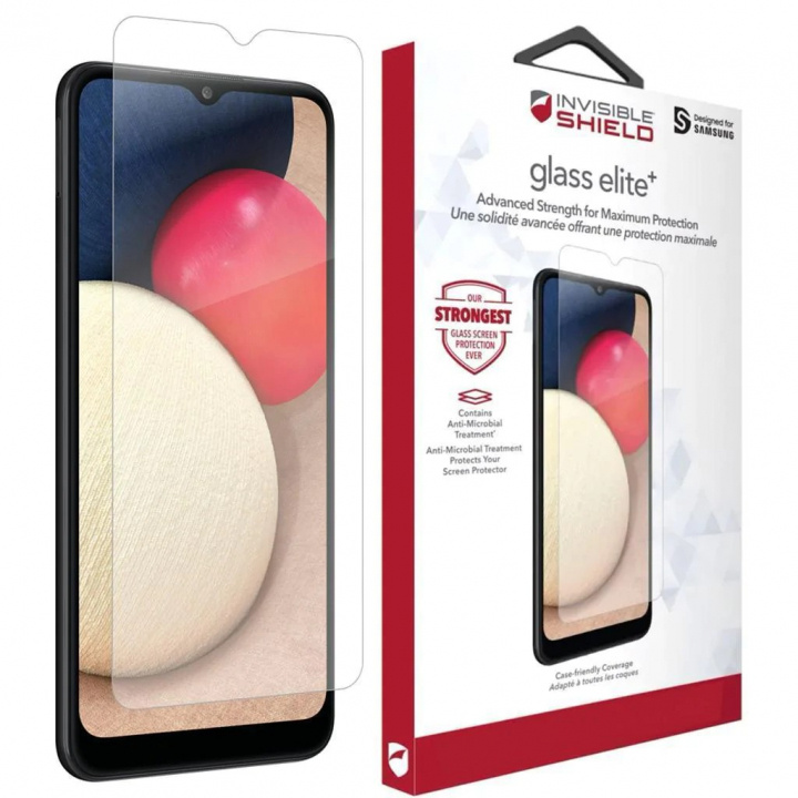 ZAGG InvisibleShield Ultra Clear+ Samsung Galaxy A02s skærm i gruppen SMARTPHONES & TABLETS / Mobil Beskyttelse / Samsung hos TP E-commerce Nordic AB (38-94514)