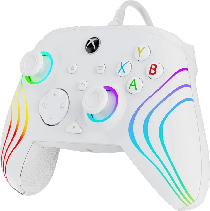 PDP Afterglow Wave Trådad Spelkontroll för Xbox & Windows 10/11 i gruppen HJEMMEELEKTRONIK / Spilkonsoller og tilbehør / Xbox Series X / Tilbehør hos TP E-commerce Nordic AB (38-94548)