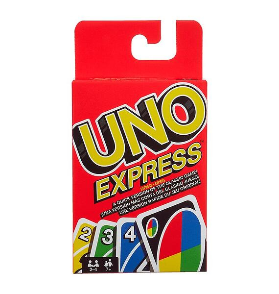 UNO EXPRESS Kortspil i gruppen LEGETØJ, BØRN & BABY / Legetøj / Brætspil / Familiespil hos TP E-commerce Nordic AB (38-94555)