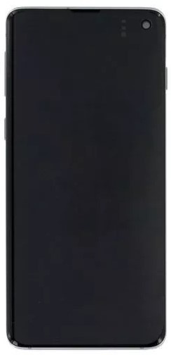 Samsung Galaxy S10, Screen, Black i gruppen SMARTPHONES & TABLETS / Reservdelar hos TP E-commerce Nordic AB (38-94613)
