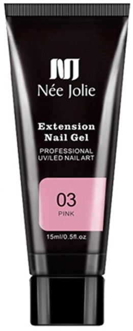Née Jolie Extension Nail Gel - 3 Pink i gruppen SKØNHED & HELSE / Manicure / pedicure / Neglelak hos TP E-commerce Nordic AB (38-94623)