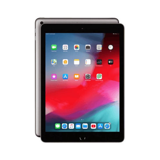 Apple Ipad 7. generation (2019) 32GB Space Gray - Grade B - Preowned i gruppen SMARTPHONES & TABLETS / Tablets hos TP E-commerce Nordic AB (38-94651)