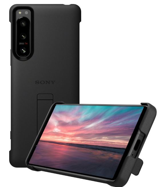 Sony Xperia 5 IV Backcover Black i gruppen SMARTPHONES & TABLETS / Mobil Beskyttelse / Sony hos TP E-commerce Nordic AB (38-94686)