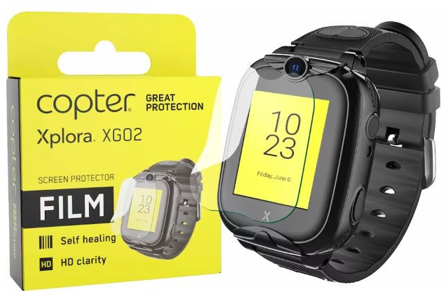 Copter Screen Protection Xplora XGO2 i gruppen SPORT, FRITID & HOBBY / Smartwatch & Aktivitetsmåler / Smartwatches hos TP E-commerce Nordic AB (38-94690)