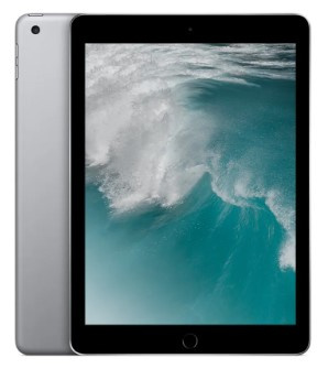 BEGAGNAD iPad 5th Gen 128 GB Space Gray - Very Good condition i gruppen SMARTPHONES & TABLETS / Tablets hos TP E-commerce Nordic AB (38-94713)