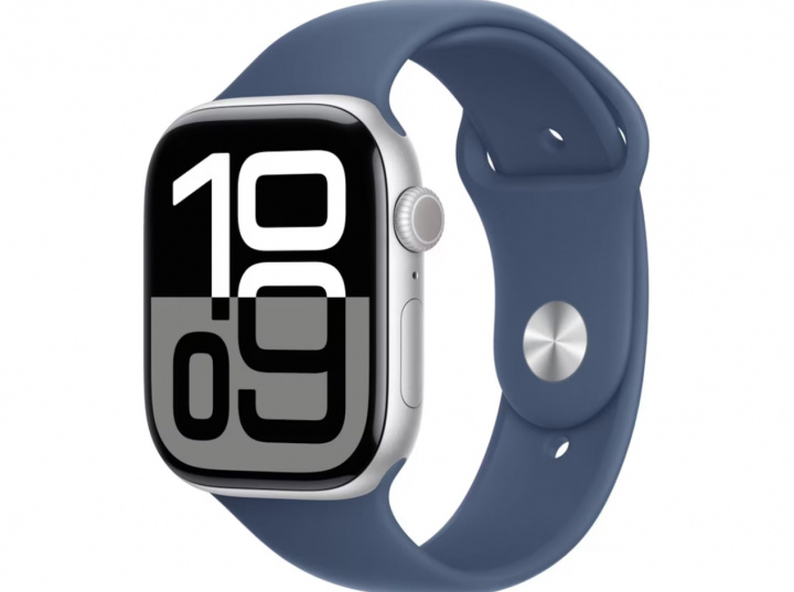 Apple Watch Series 10 46 mm GPS Aluminium (sølv) i gruppen SPORT, FRITID & HOBBY / Smartwatch & Aktivitetsmåler / Smartwatches hos TP E-commerce Nordic AB (38-94774)